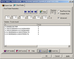 Polynomial Root Finder Polynomial Root Finder